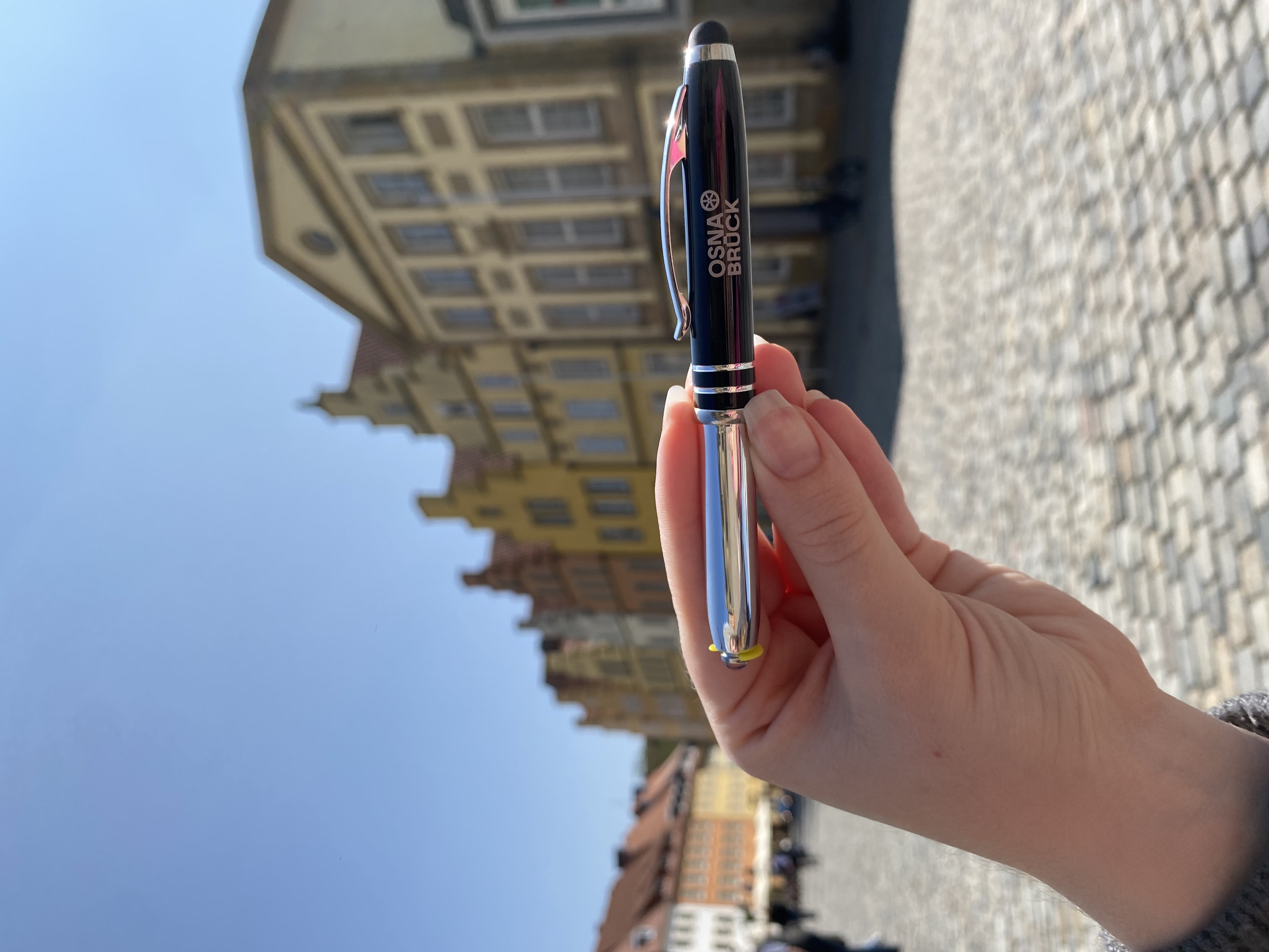 Kugelschreiber mit LED-Licht und Touchpen