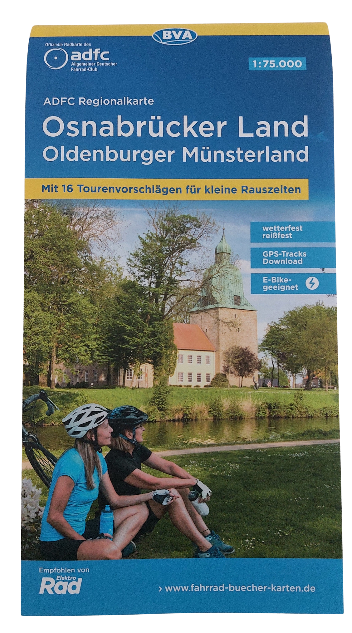 Radfahrkarte: Oldenburger Münsterland - BVA