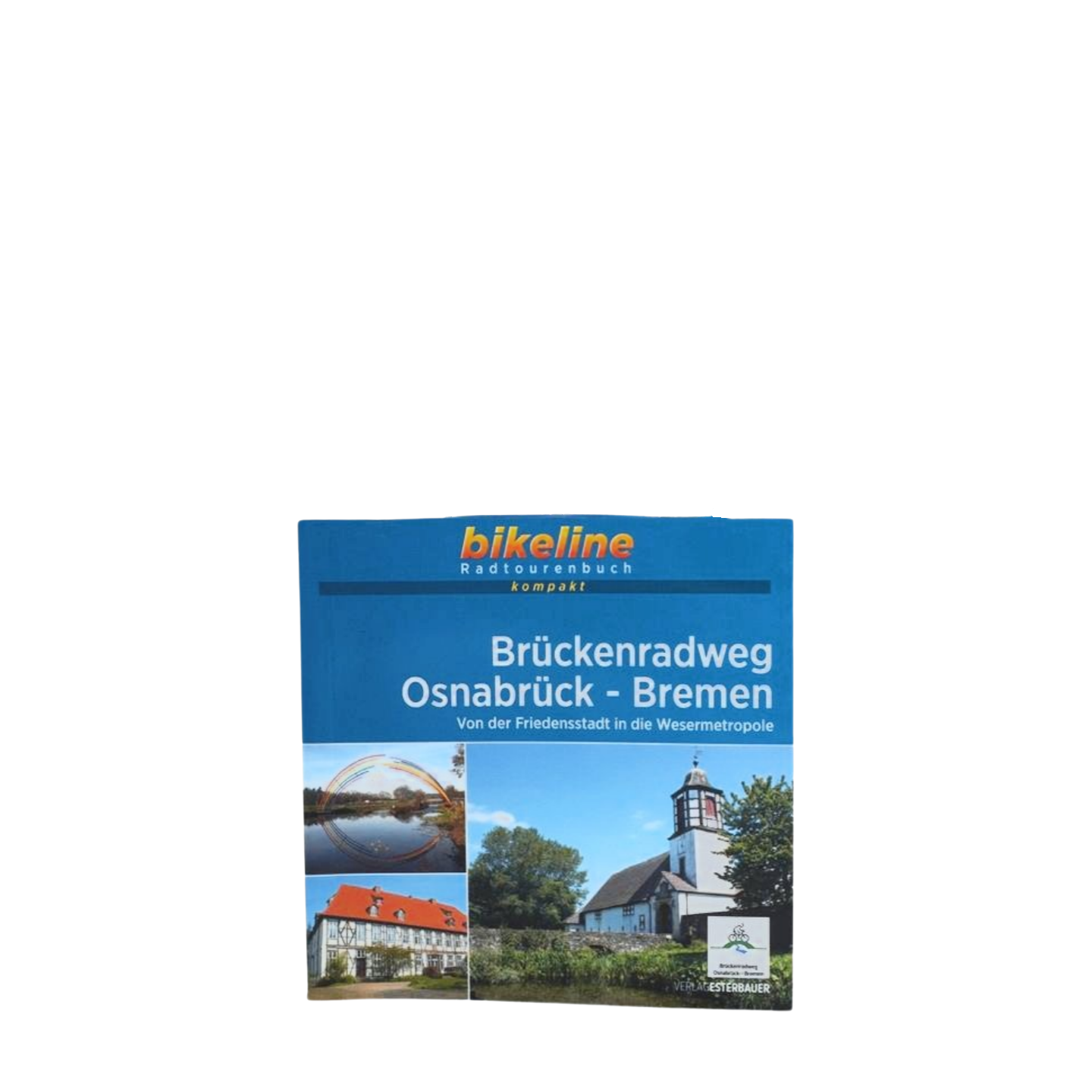 Radfahrkarte: Brückenradweg Osnabrück - Bremen - bikeline