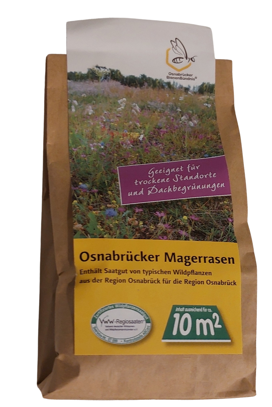 Osnabrücker Magerrasen, Blumenmischung für trockene Standorte und Dachbegrünungen
