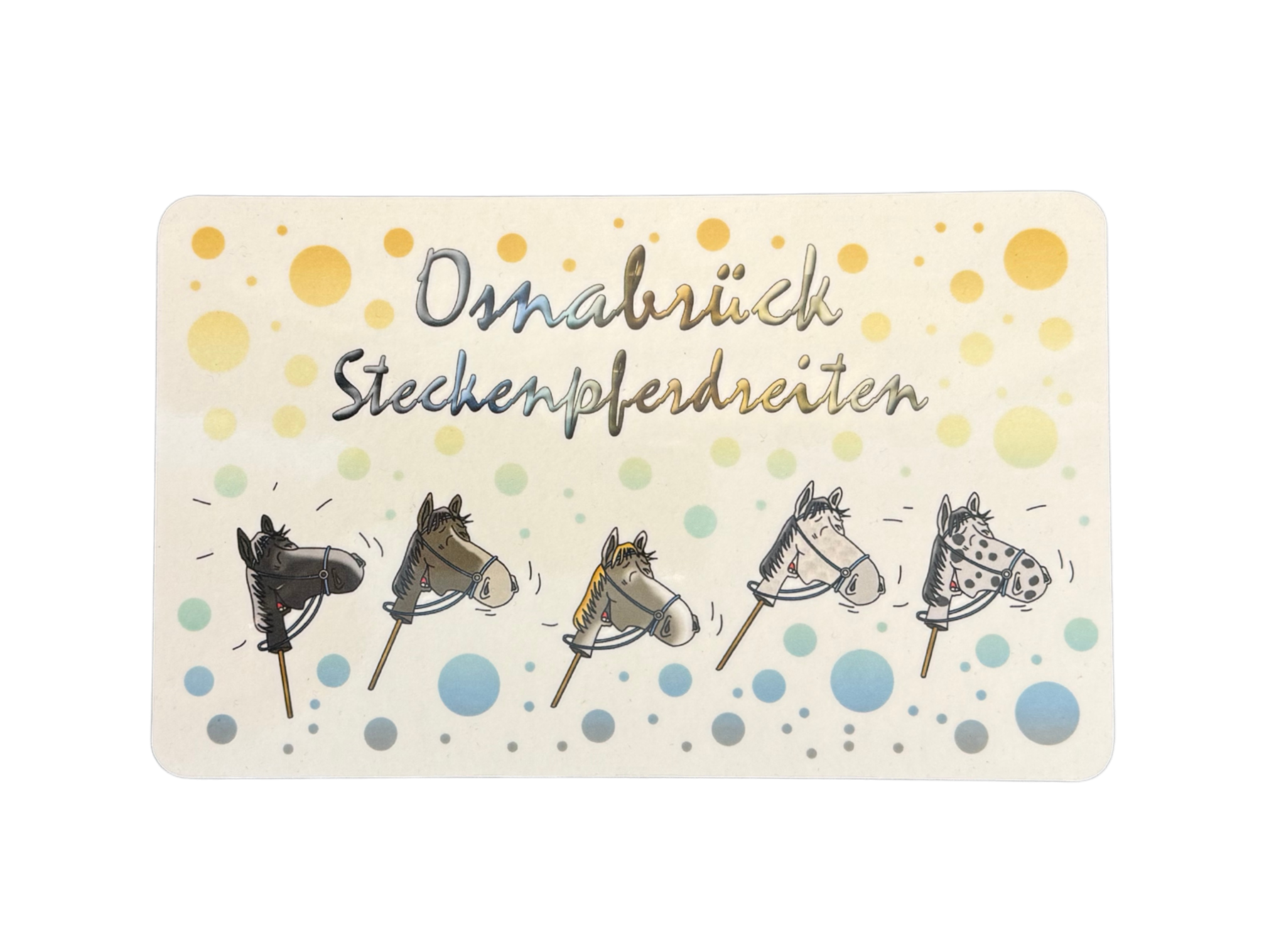 Frühstücksbrettchen Steckenpferd